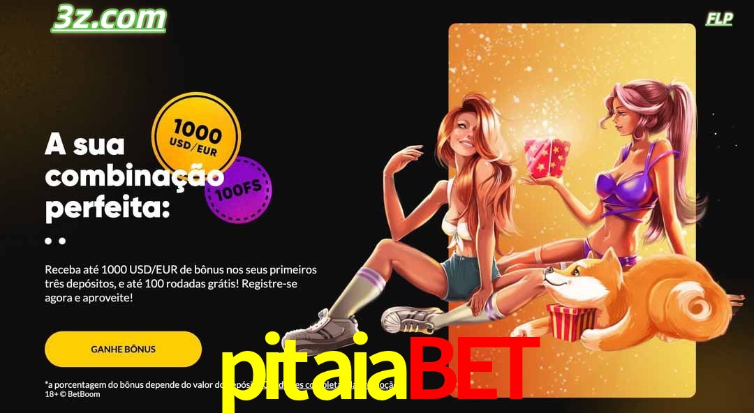 pitaiabet cassino online Brasil com promoção especial de depósito e jackpots
