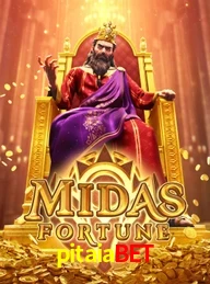 pitaiabet Midas Fortune - slot game inspirado no rei Midas, disponível no casino online do Brasil