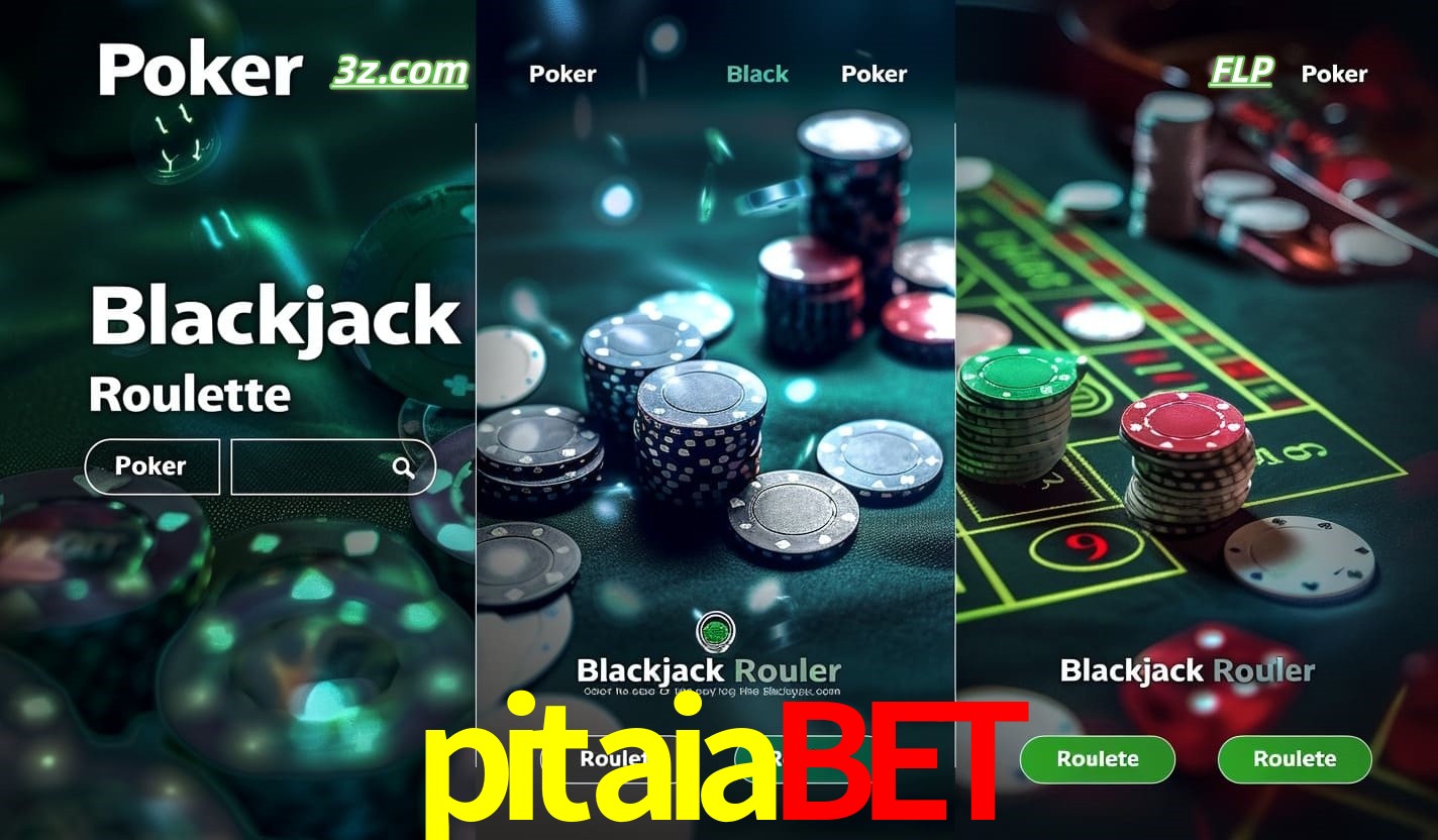 Cassino online pitaiabet com Poker, Blackjack e Roleta ao vivo para jogadores do Brasil