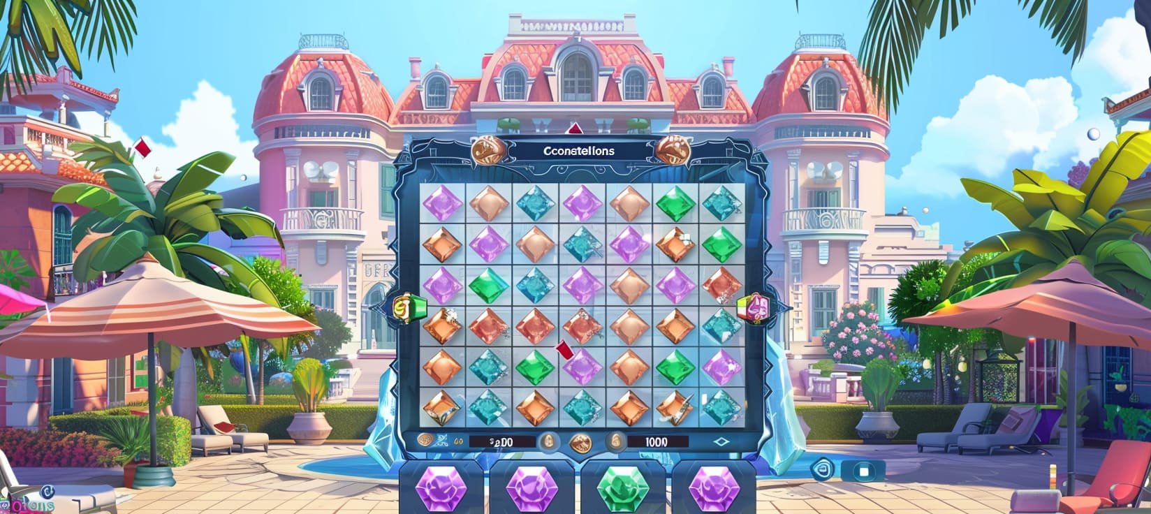 pitaiabet Constellations slot game cassino online com pedras preciosas