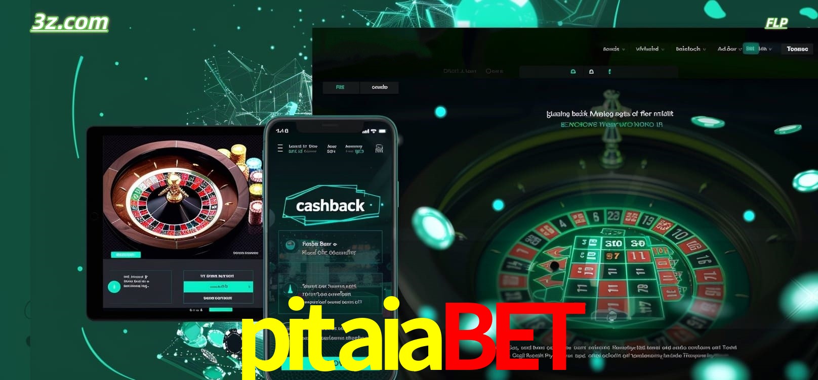 Jogue roleta em dispositivos móveis e desktop com pitaiabet