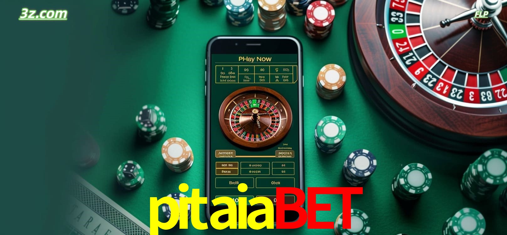 Roleta online no cassino pitaiabet disponível em celular e computador